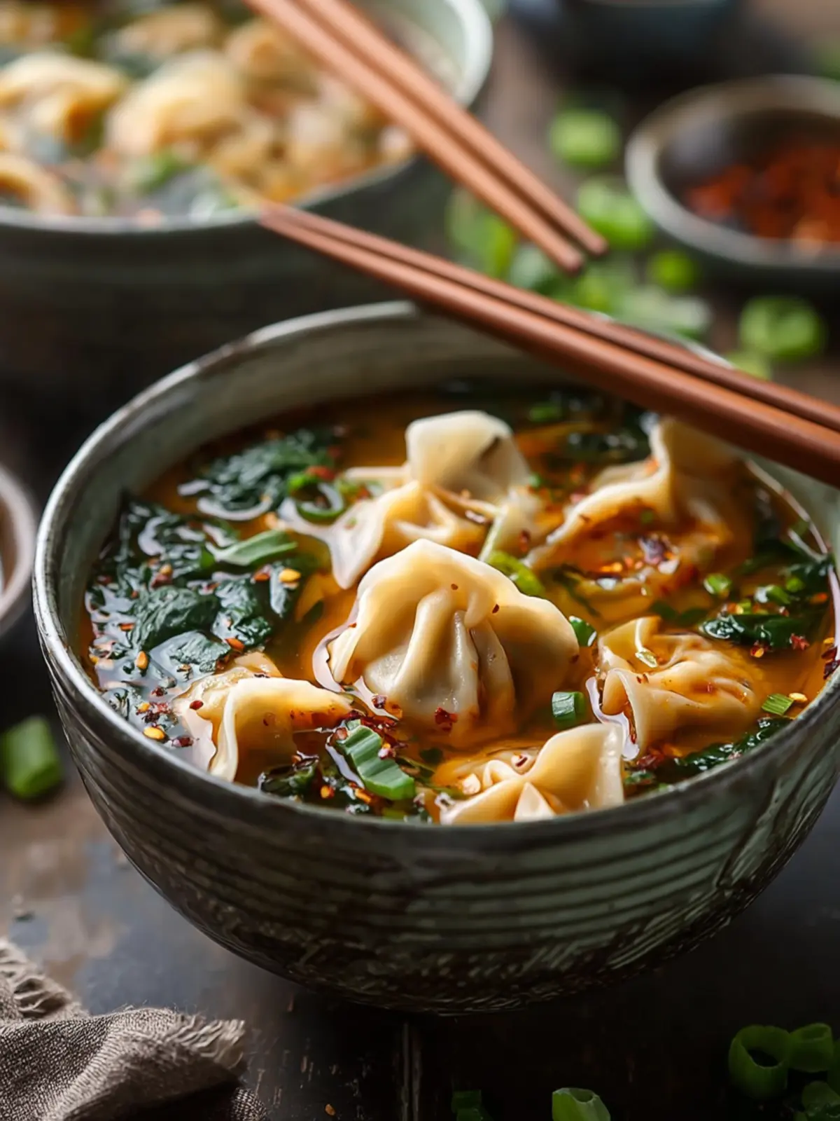 Easy Potsticker Soup First Image