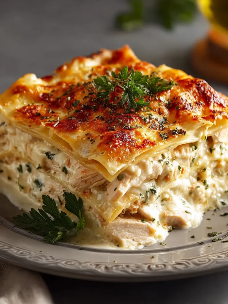 Chicken Alfredo Lasagna First Image