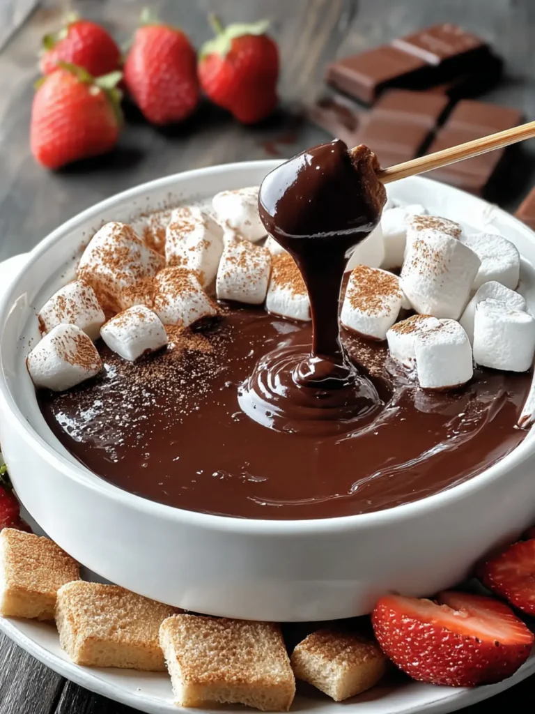 Irresistible Crock Pot Chocolate Fondue Recipe for Indulgence First Image