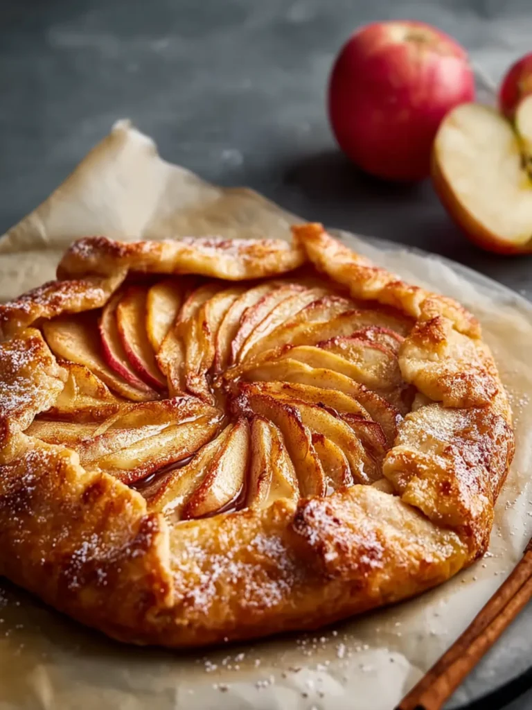 Cinnamon Honeycrisp Apple Galette First Image