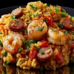 Shrimp Sausage Dirty Rice Recipe First Image