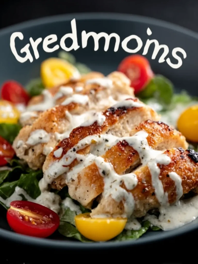 Baked Caesar Chicken with Creamy Parmesan Sauce: An Incredible Ultimate Recipe First Image