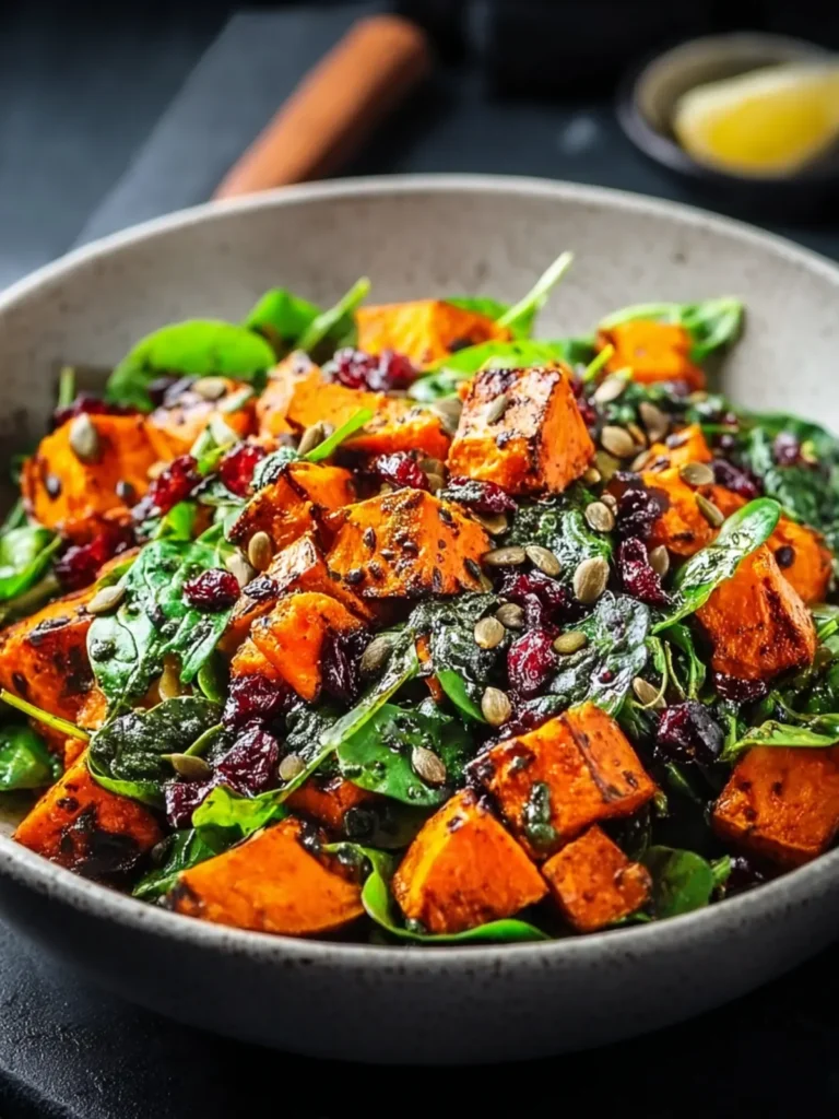 Irresistible Spirulina Roasted Sweet Potato Salad Recipe First Image