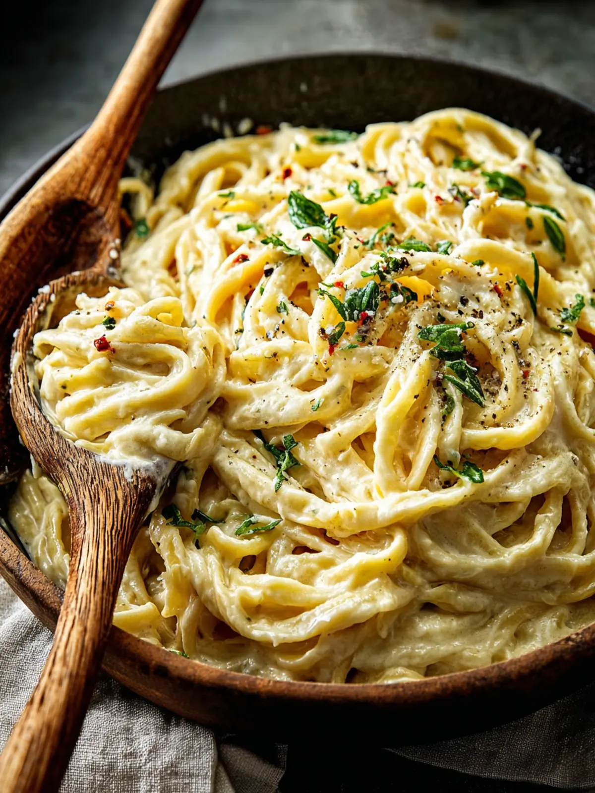 Creamy Garlic Parmesan Pasta: A Cozy Dinner Delight First Image