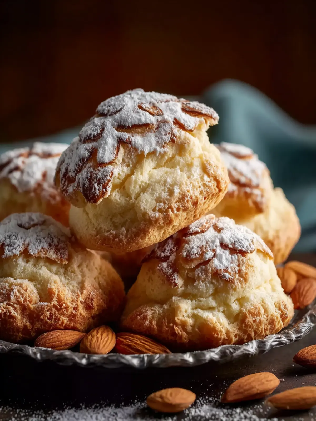 Soft Ricotta Almond Pillows First Image