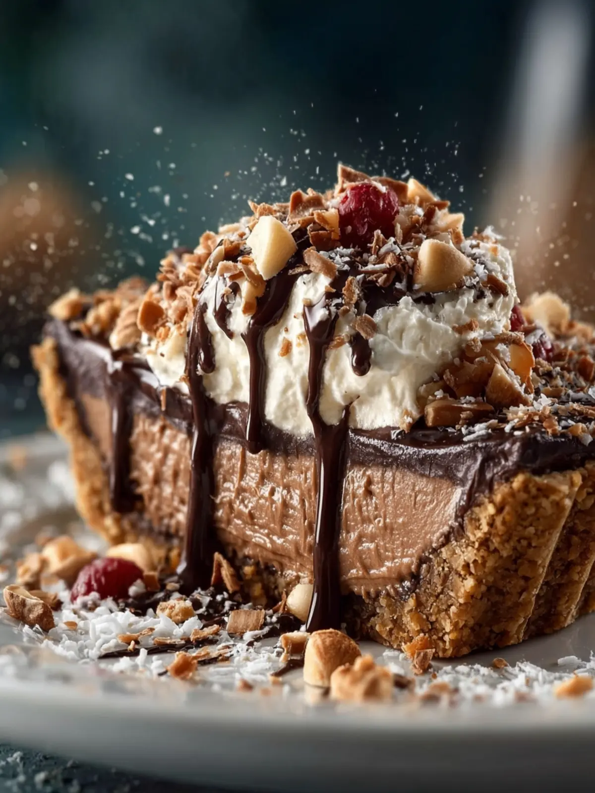 Dreamy No-Bake German Chocolate Pie First Image