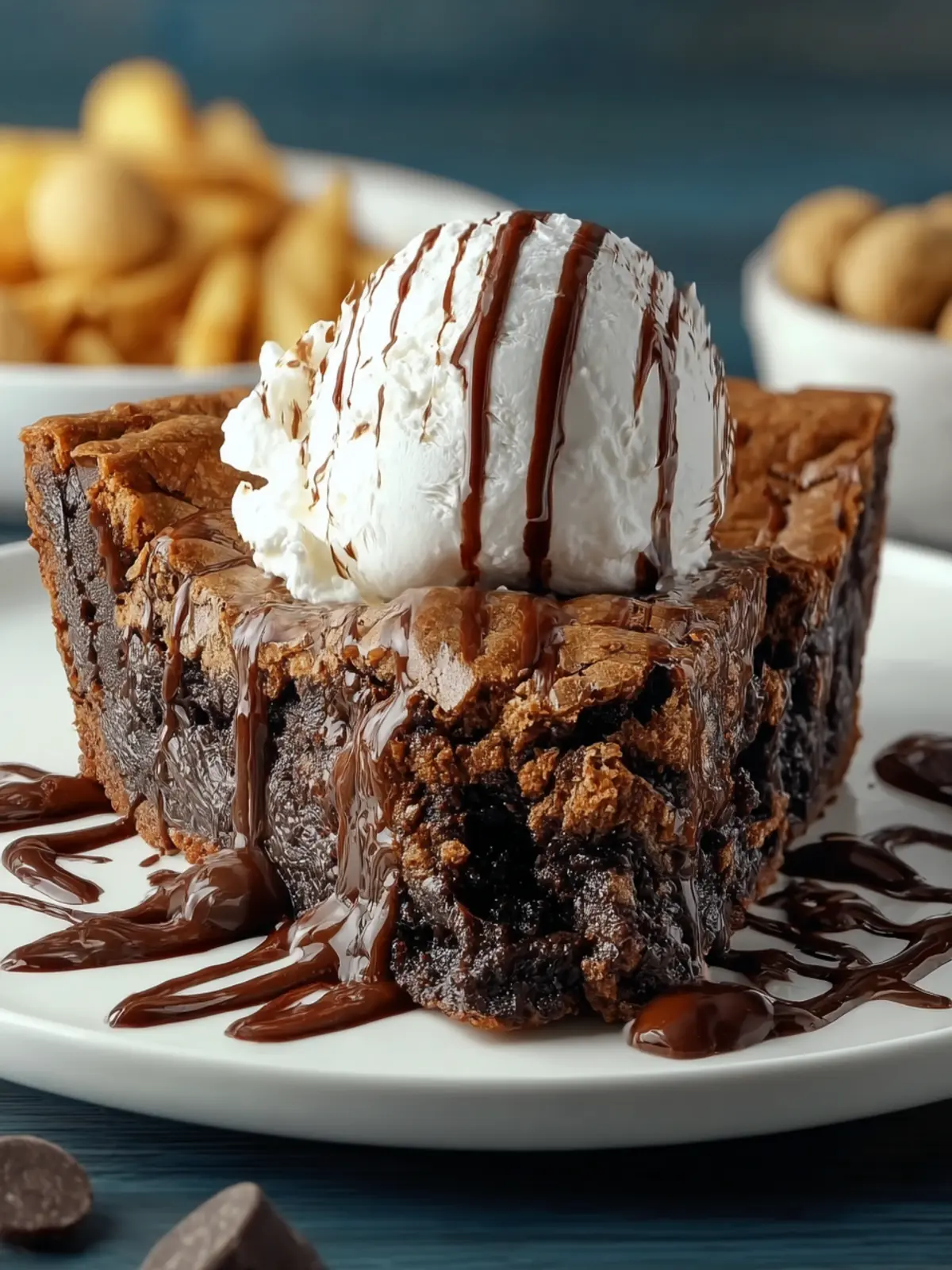 Gooey Brownie Pie – Irresistible Ultra-Fudgy Dessert in 8 Steps First Image