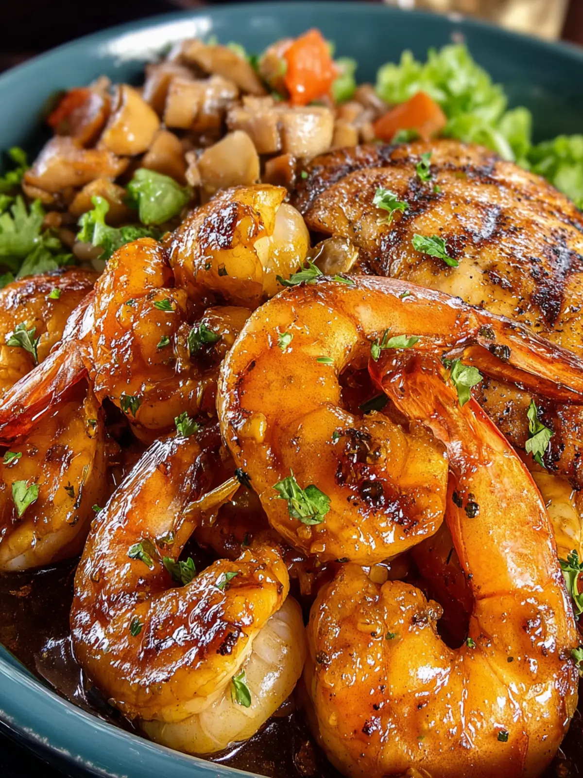 Bourbon Street Chicken and Shrimp: A Flavorful Delight First Image