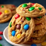 M&M Peanut Butter Cookies First Image