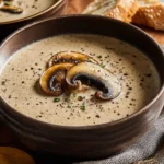 Indulge in Creamy Mushroom Milk Soup – Easy Recipe! First Image