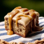 Irresistible Banana Bread Bars with Salted-Toffee Icing First Image