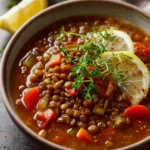 High Protein Lentil Soup First Image