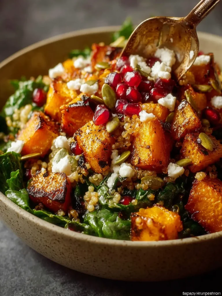 Protein-Rich Roasted Fall Harvest Salad First Image
