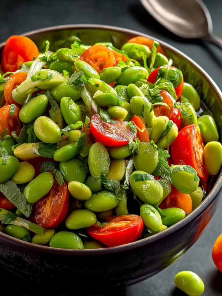Delicious Edamame Salad Recipe for a Fresh Taste Boost First Image