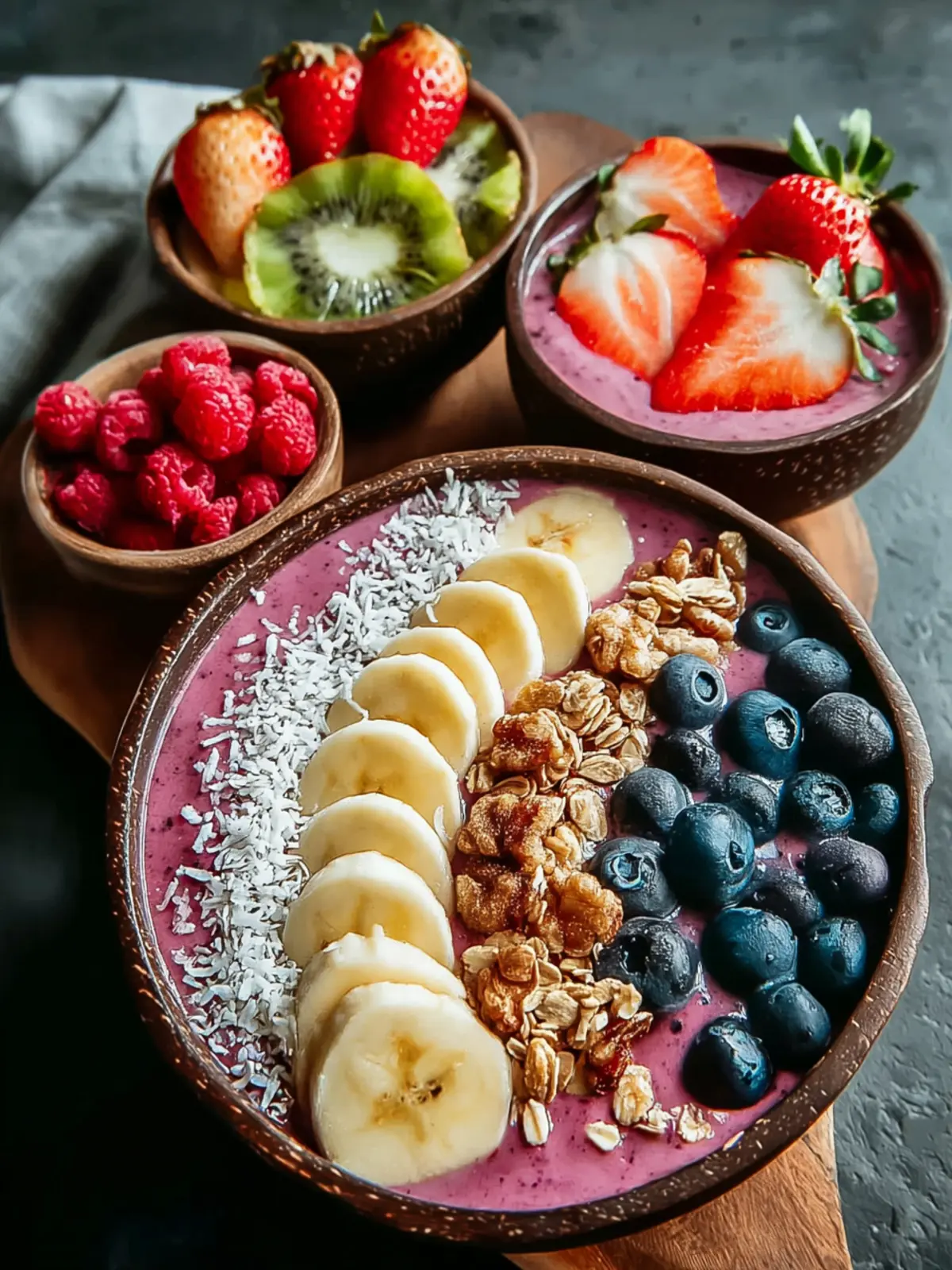 4 Irresistible Easy Smoothie Bowl Recipes for Breakfast First Image