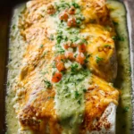 Smothered Burrito Recipe with Green Chile Sauce First Image