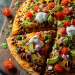 High Protein Taco Pizza First Image
