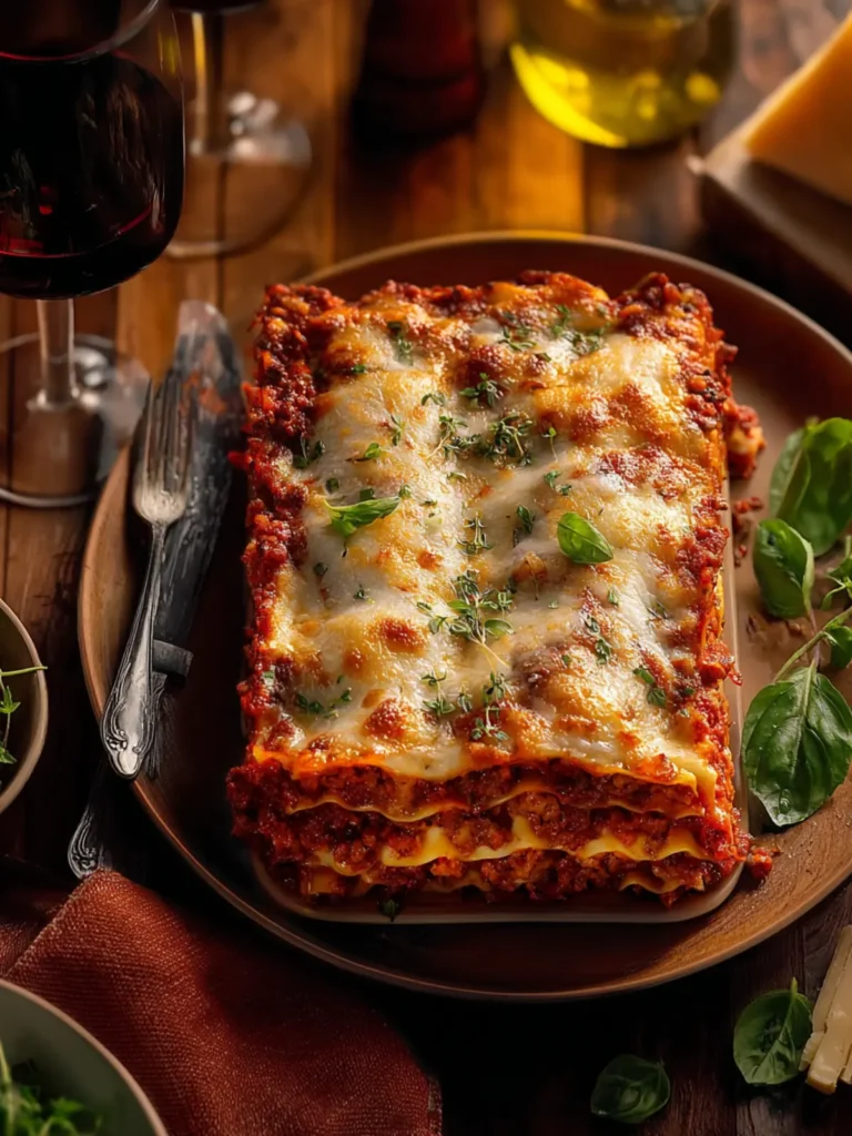 Irresistible Lasagna for Two: A Cozy Dinner Delight First Image