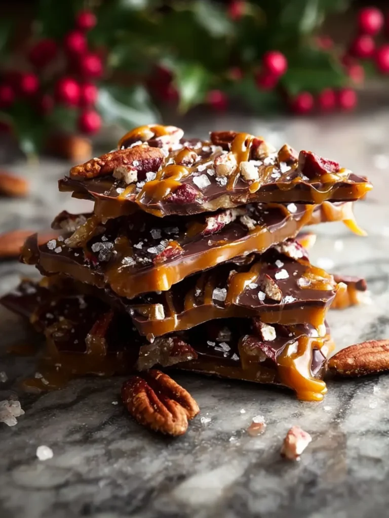 Homemade Christmas Toffee First Image