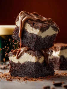 Bailey’s Irish Cream Brownies Recipe First Image