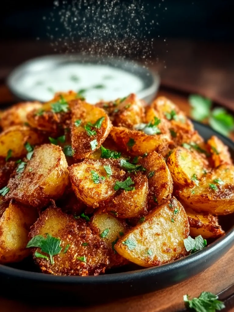 Crispy Chaat Masala Potatoes: A Flavor Explosion Recipe First Image
