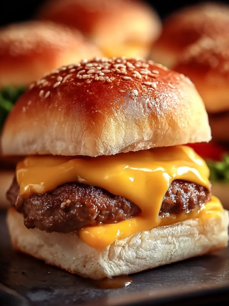 Irresistible Cheeseburger Sliders for Your Next Party First Image