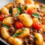 Savory Ground Beef Gnocchi: Comfort Food Delight First Image