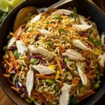 Refreshing Ramen Noodle Salad with Chicken Recipe First Image