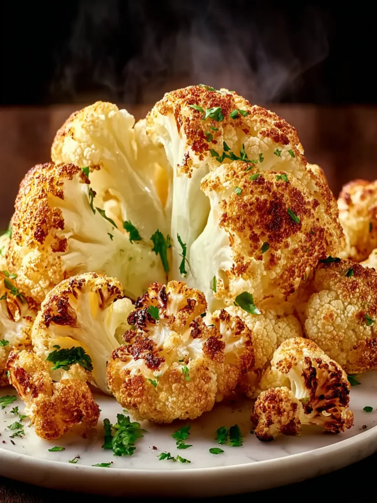 Air Fryer Roasted Cauliflower First Image