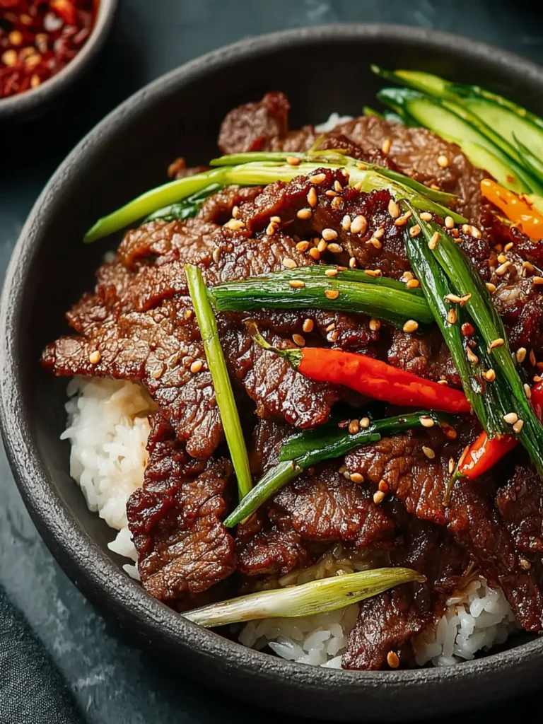 Irresistible Korean Beef Bulgogi Recipe for Flavor Lovers First Image