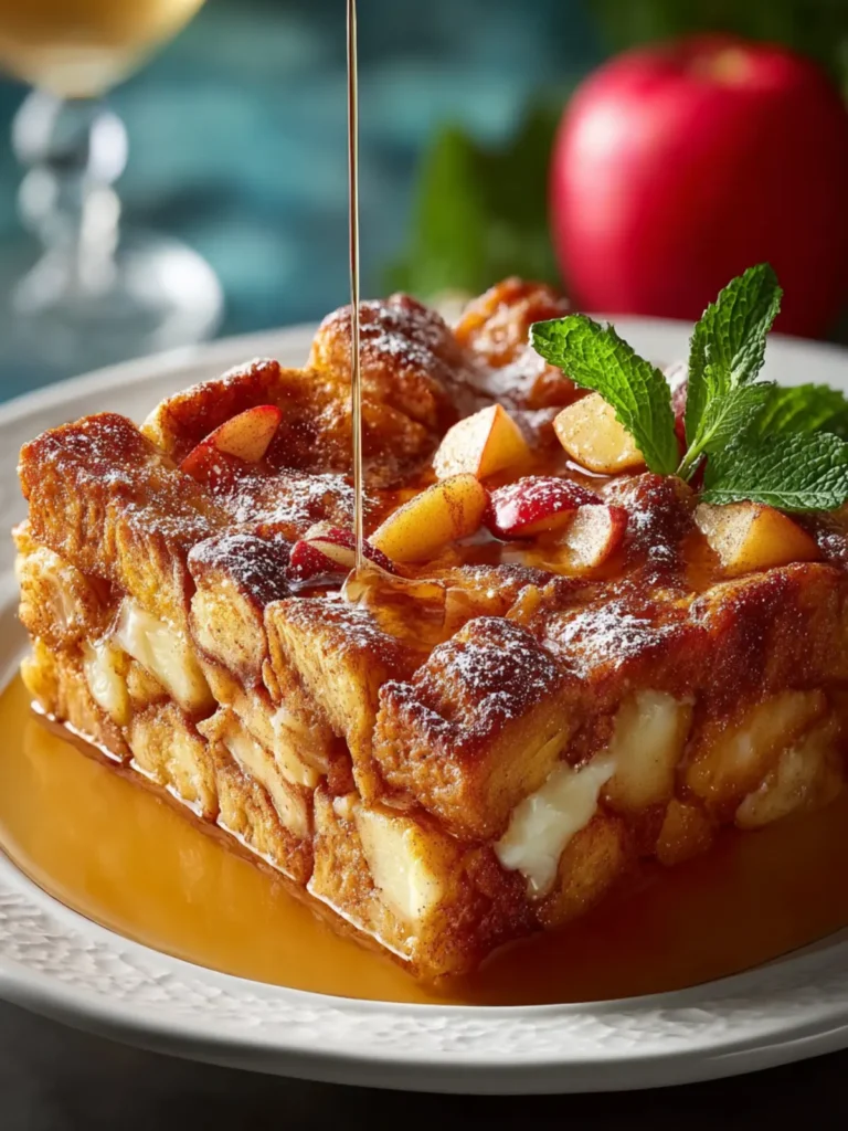 Apple Cinnamon French Toast Bake First Image