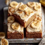 Irresistible Maple Frosted Banana Bread Bars Recipe First Image