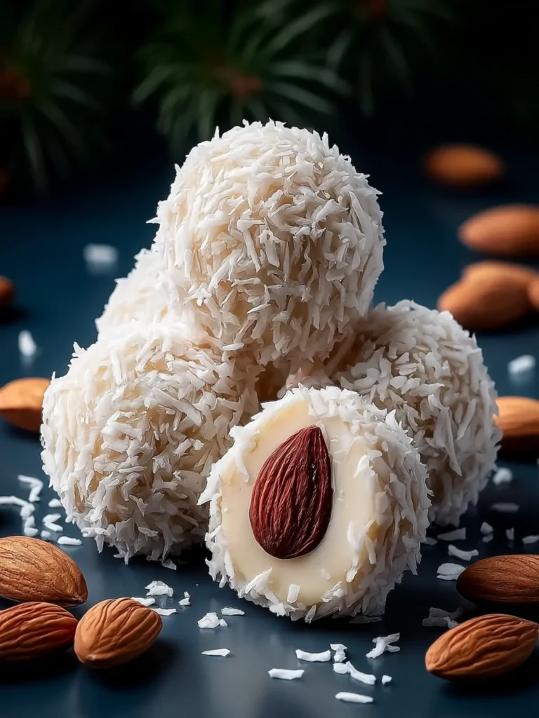 Coconut Almond Truffles First Image