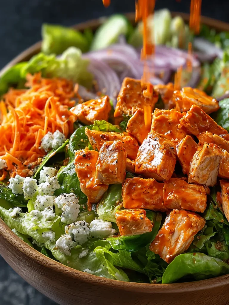 Irresistible Buffalo Chicken Salad Recipe for Zesty Flavor First Image