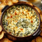 Irresistible Hot Spinach and Artichoke Dip Recipe First Image