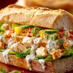 Delicious Chopped Chicken Ranch Sandwich Recipe to Love First Image