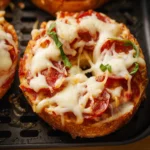 Air Fryer Pizza Bagels First Image