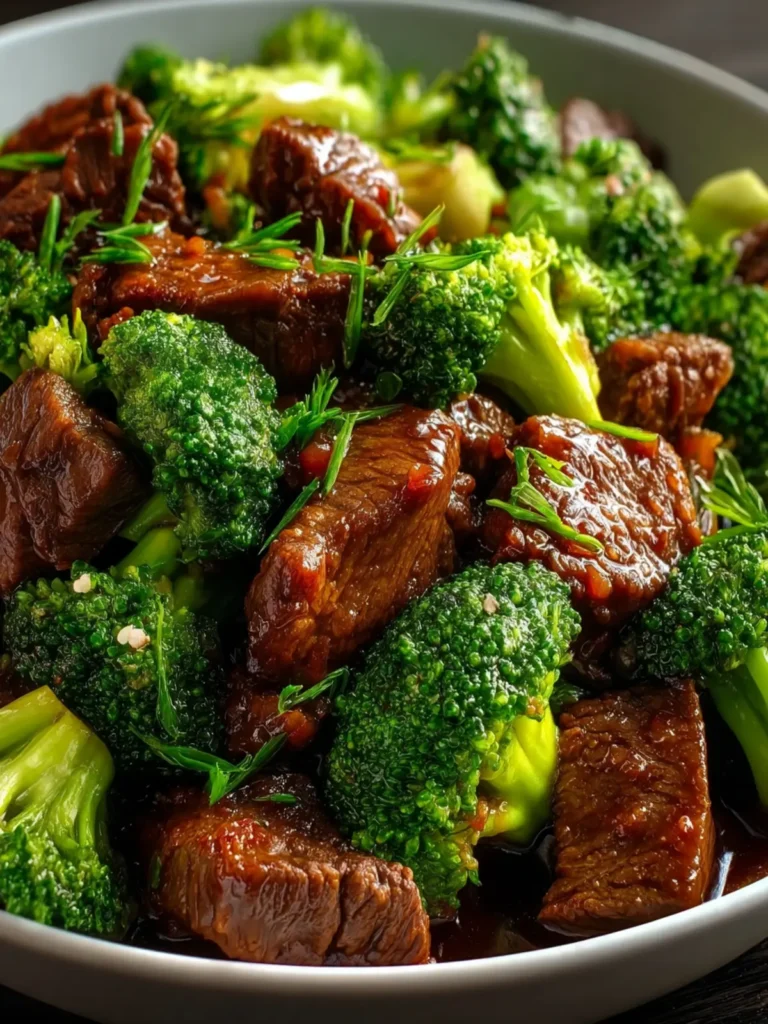 Beef and Broccoli with Stew Meat First Image