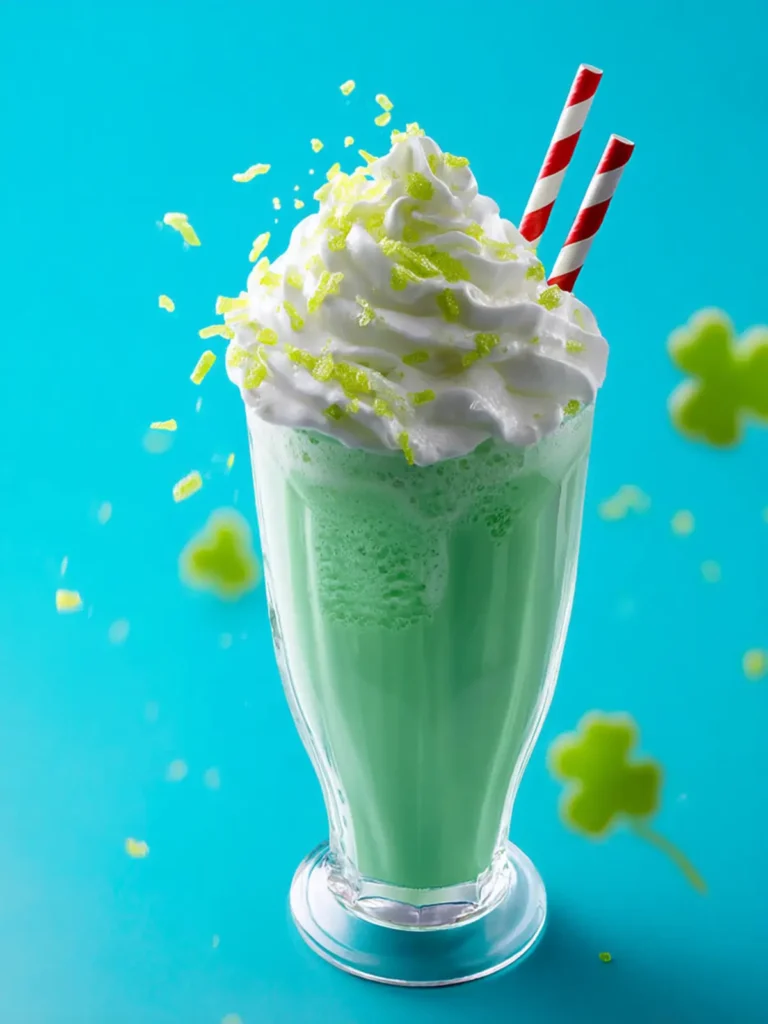 McDonald’s Shamrock Shake Copycat Recipe First Image
