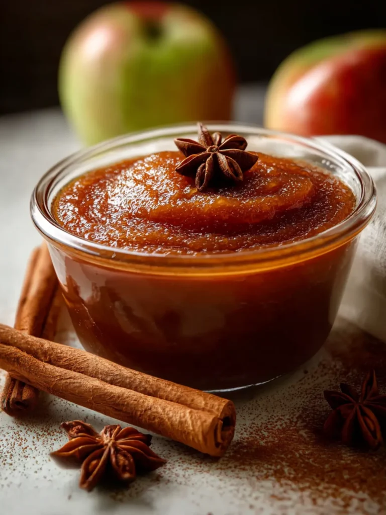 Delicious Apple Butter: Cinnamon & Clove Infused Recipe First Image