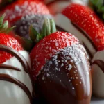 Chocolate-Covered Cheesecake Strawberries First Image