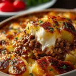 Ground Beef Potato Casserole First Image