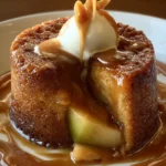 Apple Date Cinnamon Pudding with Creamy Toffee Bliss First Image