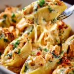 Irresistible Chicken Alfredo Stuffed Shells Recipe First Image
