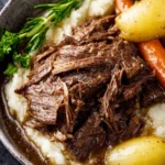 Slow Cooker Mississippi Pot Roast First Image