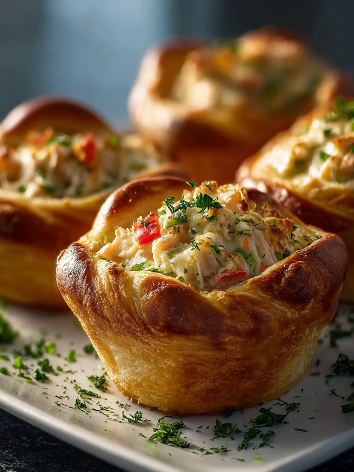 Best Mini Crab Crescent Roll Pot Pies – Quick & Tasty Recipe First Image