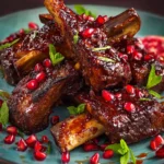 Pomegranate-Glazed Lamb Ribs First Image