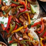 Sheet Pan Chicken Fajitas First Image