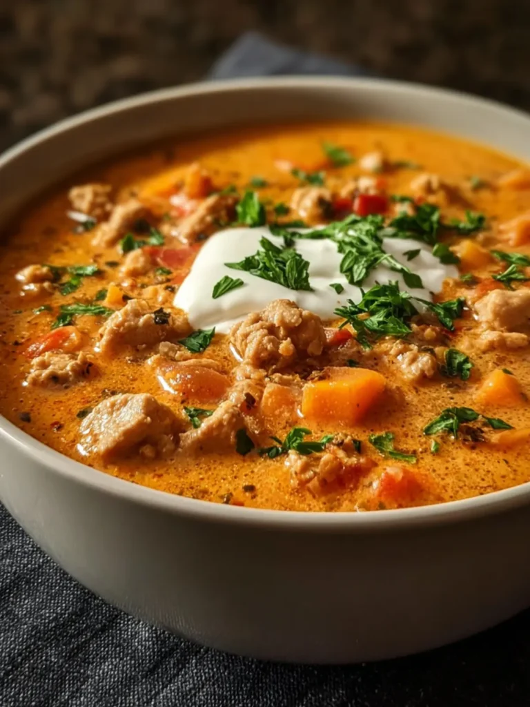 Creamy Turkey Pumpkin Chili First Image
