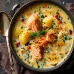 Creamy Smoked Salmon Chowder for Cozy Nights First Image